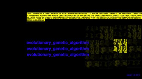 Genetic Algorithm Evolution 的图像结果