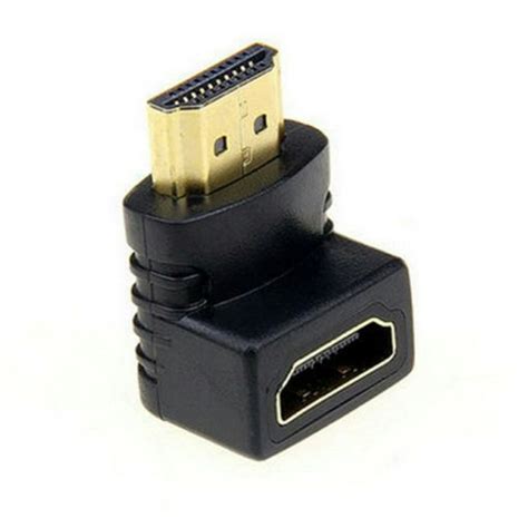 HDMI Connector L-shape Male-Female – Madhav Enterprise