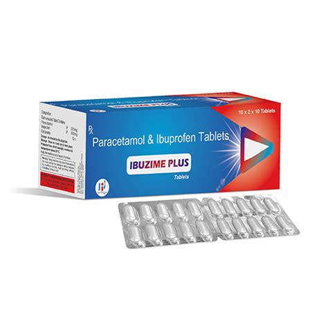 IBUZIME-PLUS Tablets Indizen Pharmaceuticals