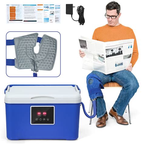 Thehsnt Cold Therapy Machine, Ice Machine for Knee After Surgery, Portable Ice Therapy Machine ...