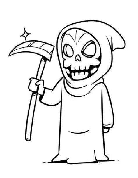 Horror Coloring Pages (Free Printable PDF)