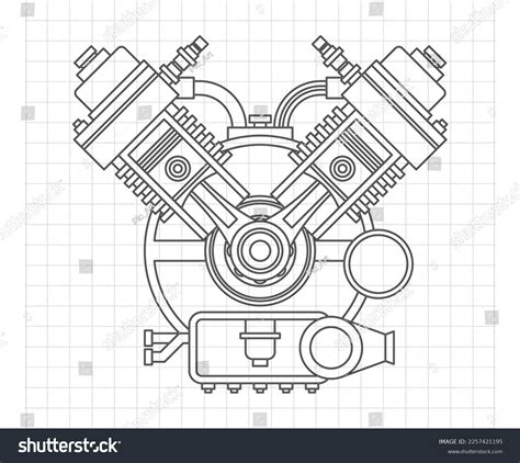 Image result for How to Draw Engine