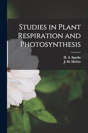 Buy Studies in Plant Respiration and Photosynthesis Book Online at Low ...