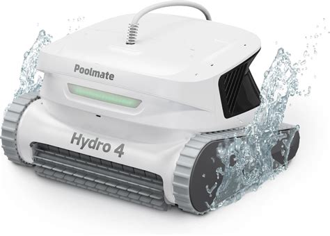Amazon.com : Poolmate Hydro 4 Corded Robotic Pool Cleaner, Pool Vacuum ...