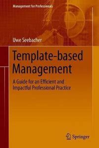 Template-based Management: Buy Template-based Management by Seebacher ...