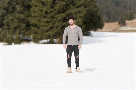 Standing Man Model 的图像结果