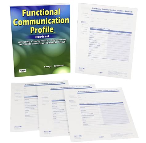Amazon.com: Functional Communication Profile: Assessing Communicative ...