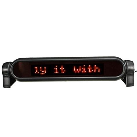 Buy Generic LED Car Display Board Programmable Electronic Moving ...
