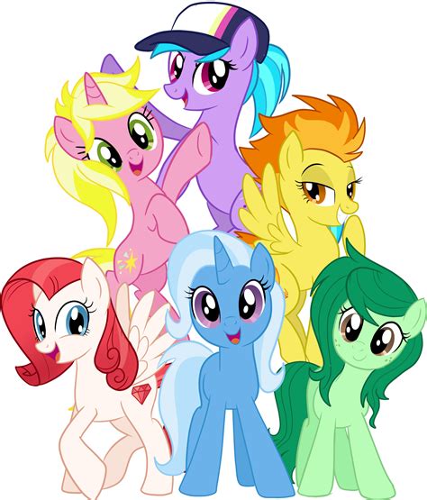 My Little Pony Alternate Universe - Mane Six by Hanyiu on DeviantArt