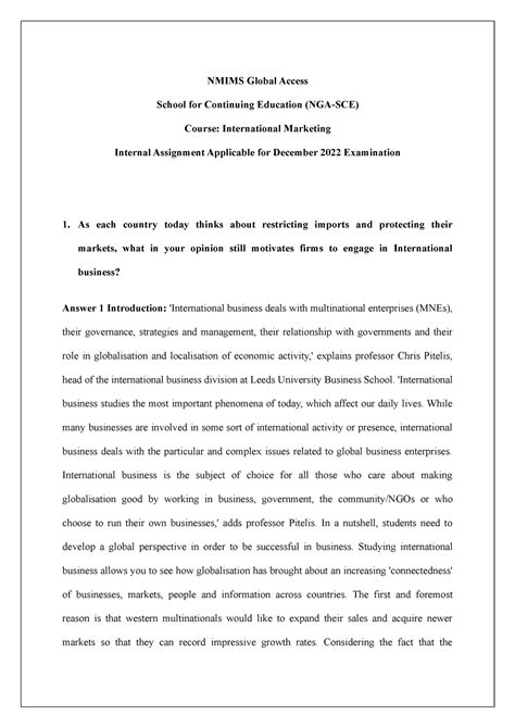 International Marketing Dec 2022 vz6g3d - NMIMS Global Access School ...