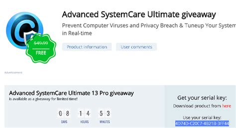 Image result for Advanced SystemCare Ultimate Code