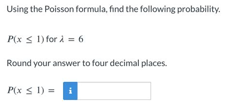 Image result for Find Probability Using Poisson Distribution for Less Than