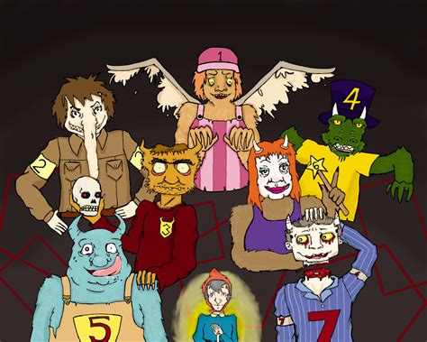 Seven Little Monsters by Numero33 on DeviantArt