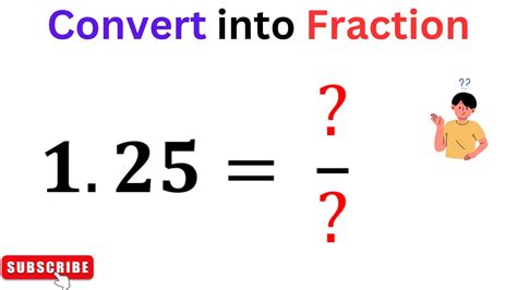 1.25 as a Fraction(Easiest Method to Find) | Convert 1.25 in Fraction ...