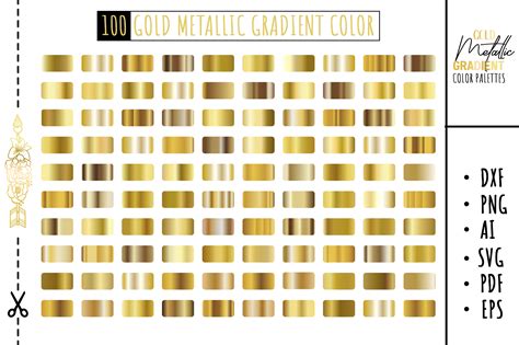 Image result for Metallic Gold Gradient Hex Code