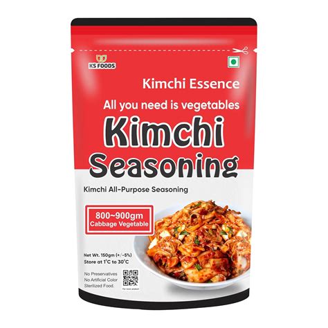 Kimchi Base Seasoning 130g | Korean Chili Paste | Vegan, Gluten-Free ...