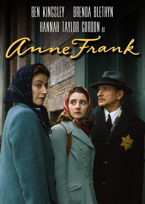 Anne Frank: Amazon.in: Ben Kingsley, Brenda Blethyn, Hannah Taylor ...