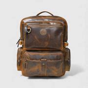 Ranger Vintage Leather Backpack | Full-Grain Buffalo Leather Travel Bag ...