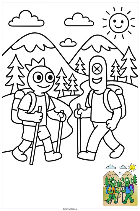 8 Rainbow Friends Coloring Pages (Free PDF & PNG Printables)