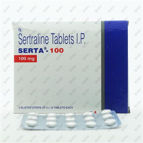 SERTA 100 Tablet 15's – ETABX