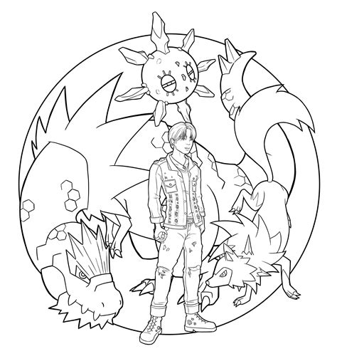 Hello! I recently finished a series of ATEEZ's members as Pokémon gym leaders, and now I've ...