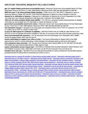 Fillable Online 64 140 159 Download military training request ...