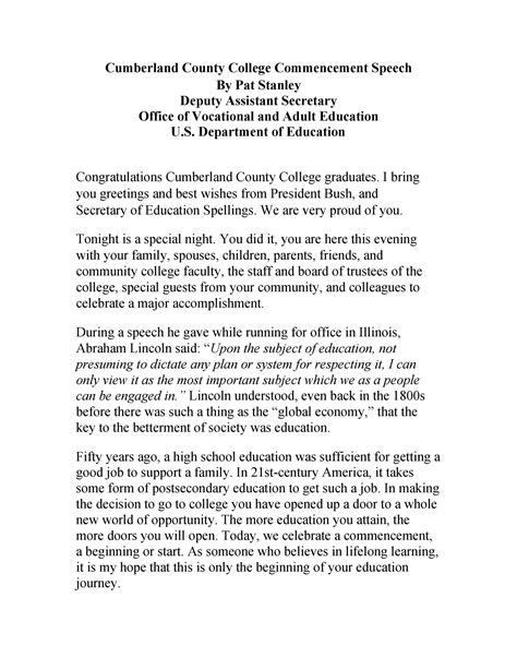 50 Top Graduation Speech Ideas (& Examples) ᐅ TemplateLab | Graduation ...