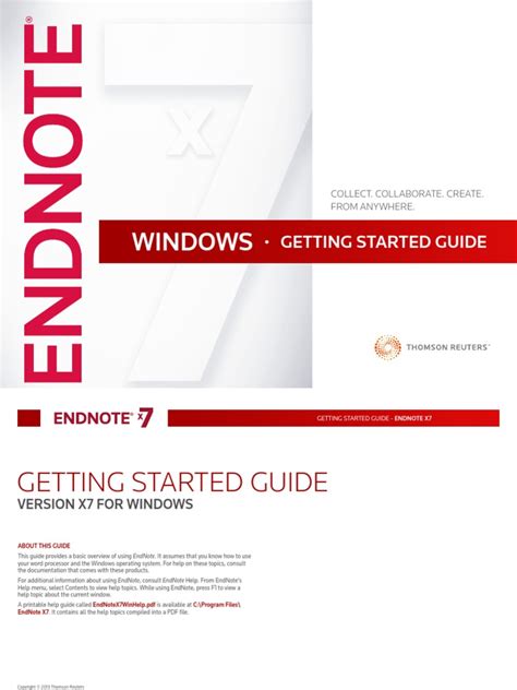 Image result for Tutorial On EndNote 7