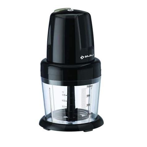 Buy Bajaj 800 ml Chop Pro Chopper with Whisking Blade (Black, Small ...