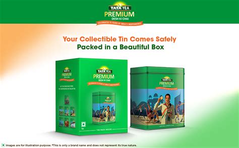 Tata Tea Premium -Desh ka Garv Collectible Tin Pack |Haryana Ke Sports ...