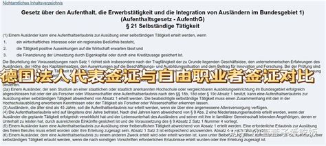 德国签证 | 以工作为目的的签证类型全解析_移民11