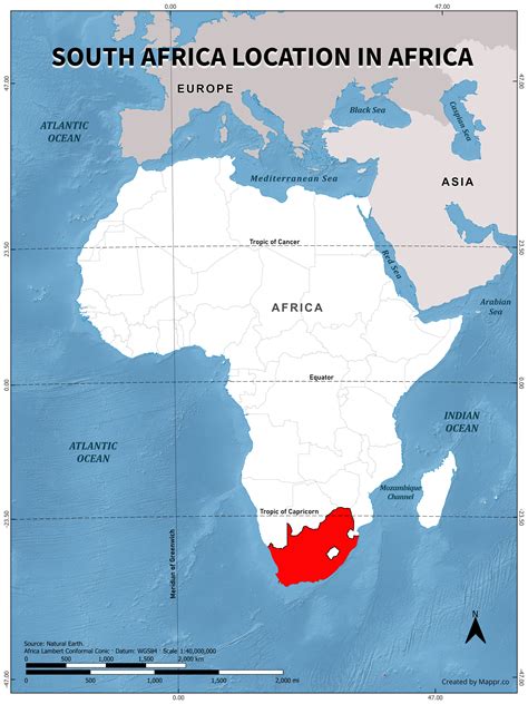 Africa Country Map 2024