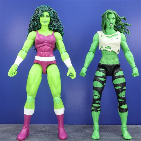 Marvel Legends SHE-HULK Jennifer Walters Retro Iron Man Cardback Wave ...