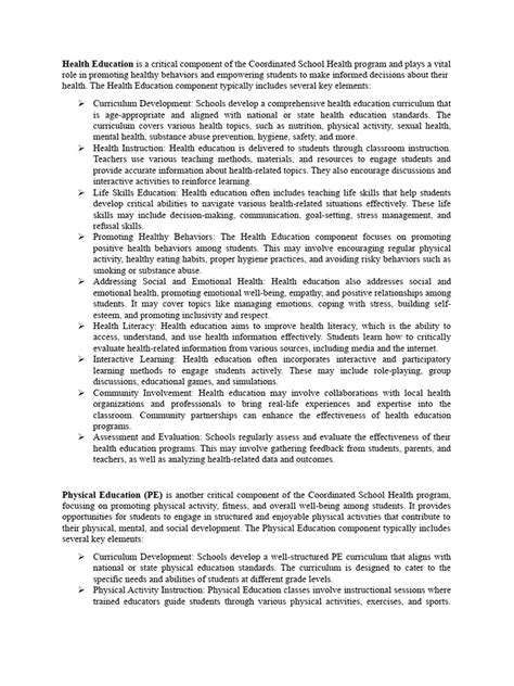 Comprehensive School Health Education Program 的图像结果