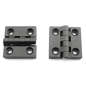Pro Bamboo Kitchen 2pcs Plastic Four Corner Hinge Black Plastic Cabinet ...