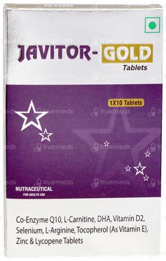 Javitor Gold Tablet 10 - Uses, Side Effects, Dosage, Price | Truemeds