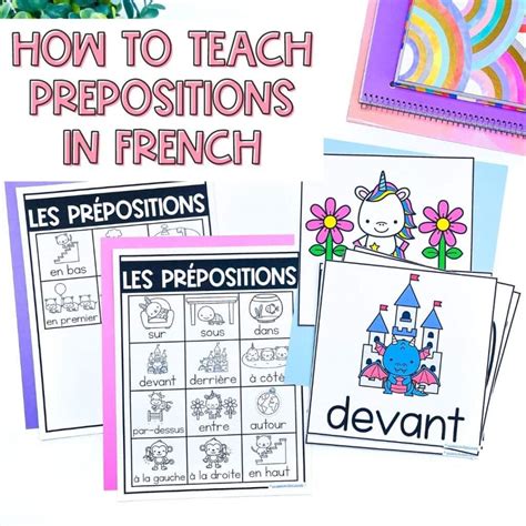 How to Teach French Prepositions in 6 Easy Ways - La Classe de Mme Caroline