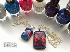 Diy Phrase Pendant by Resin Nail Diy Pendant Tutorial Diy Phrase Pendant