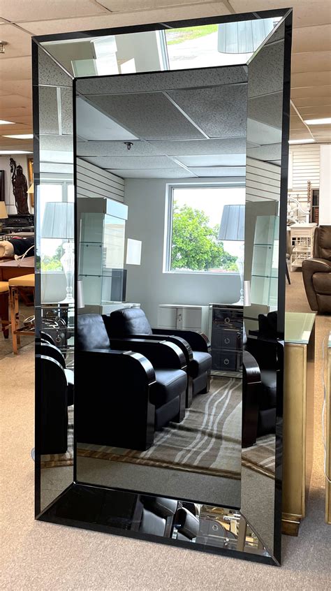 Encore Furniture Gallery-Signed Fendi Casa Large Leaning Floor Mirror