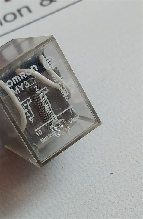 Omron My3 Cube Relay With Socket Base Pyf11A 5A 250Vac – Aeliya Marine Tech