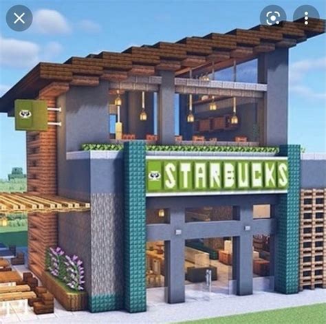 Image result for Starbucks Minecraft Tutorial