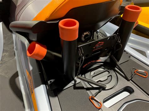 Sea-Doo Fish Pro, GTX, RXT Rear Seat Rod Holder (MADE IN THE USA) – Jet ...