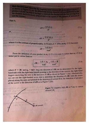 EMT unit 1 - notes - Praise the lord 15EC207 Electromagnelics ...