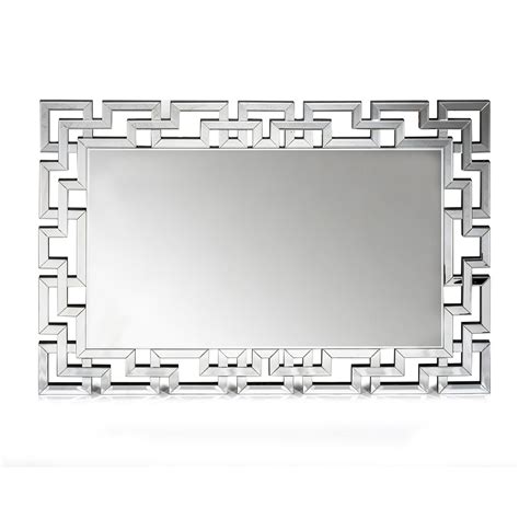 Shaped Mirror Structure in Mdf and Silvered Glass