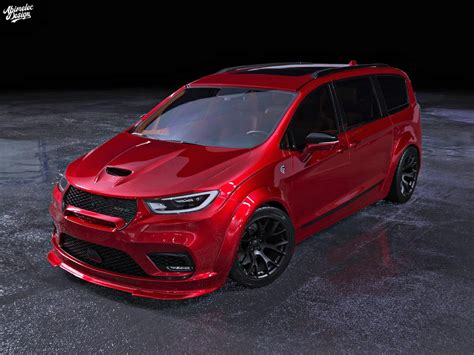 Chrysler Hellcat Pacifica Is Digitally Back for a Full 3D Shot at 707 ...
