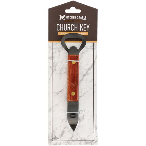 Kitchen & Table by H-E-B Church Key Bottle Opener - Shop Bar tools at H-E-B