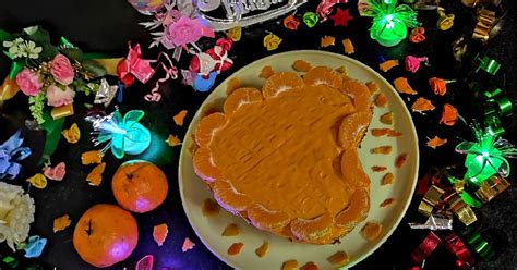 Sukla Sil দ্বারা কমলা লেবুর কেক (Kamala Lebur Cake Recipe In Bengali ...