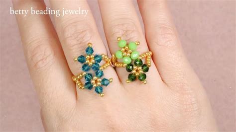 Free Fancy Beaded Ring Tutorials 的图像结果