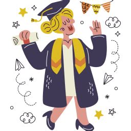 Graduation Stickers - Free education Stickers