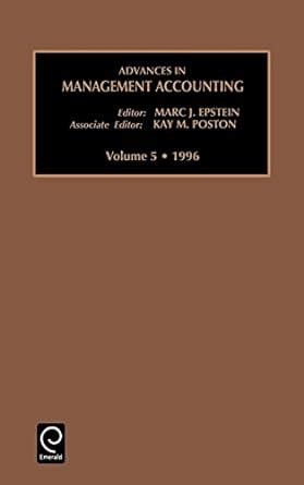 Buy Advances in Management Accounting: 5 Book Online at Low Prices in ...